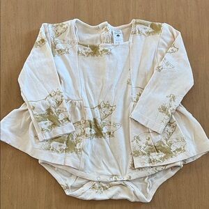 kate quinn Longsleeve Ballerina Bubble Organic Cotton Piggies